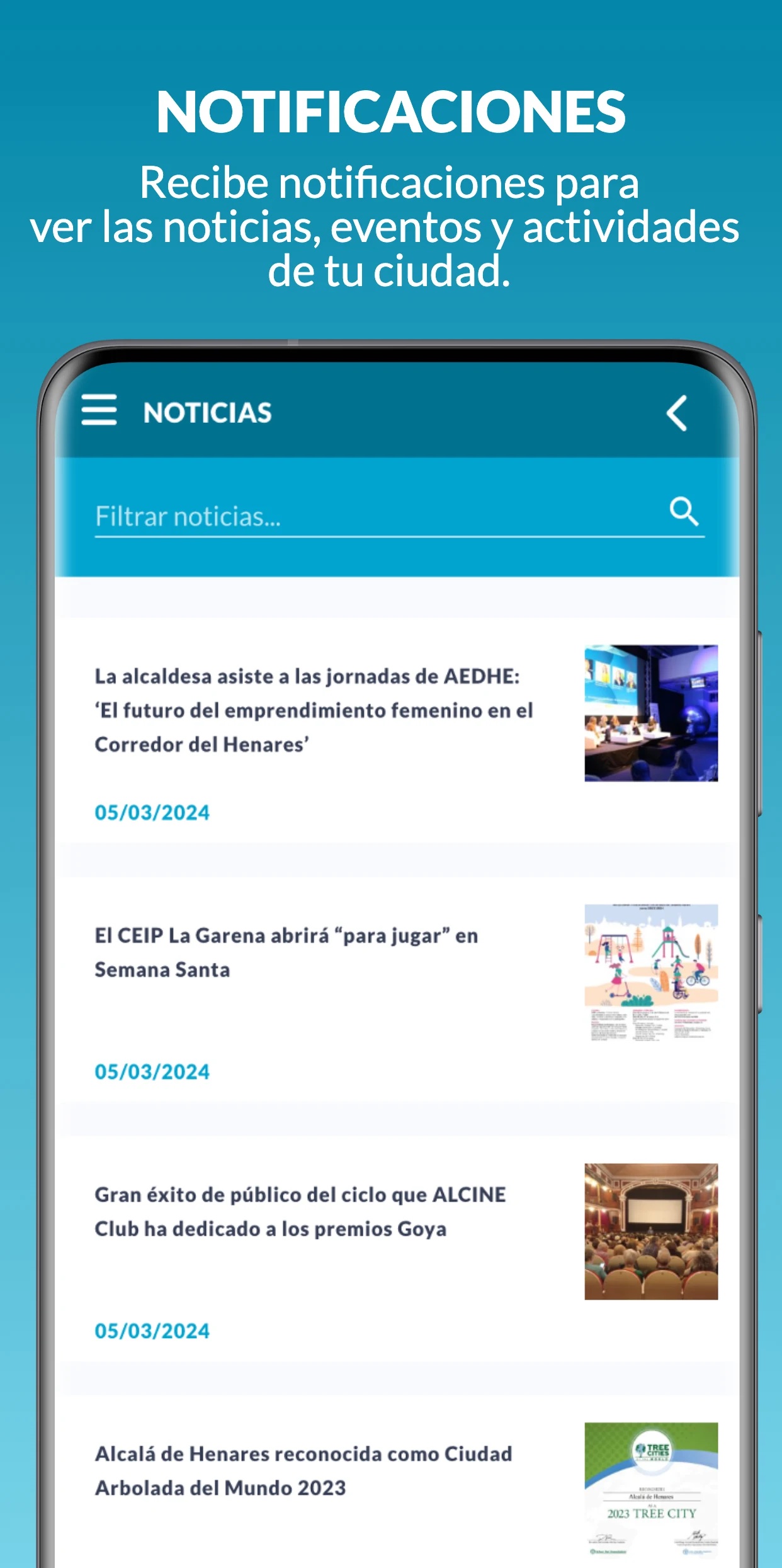 Menú principal